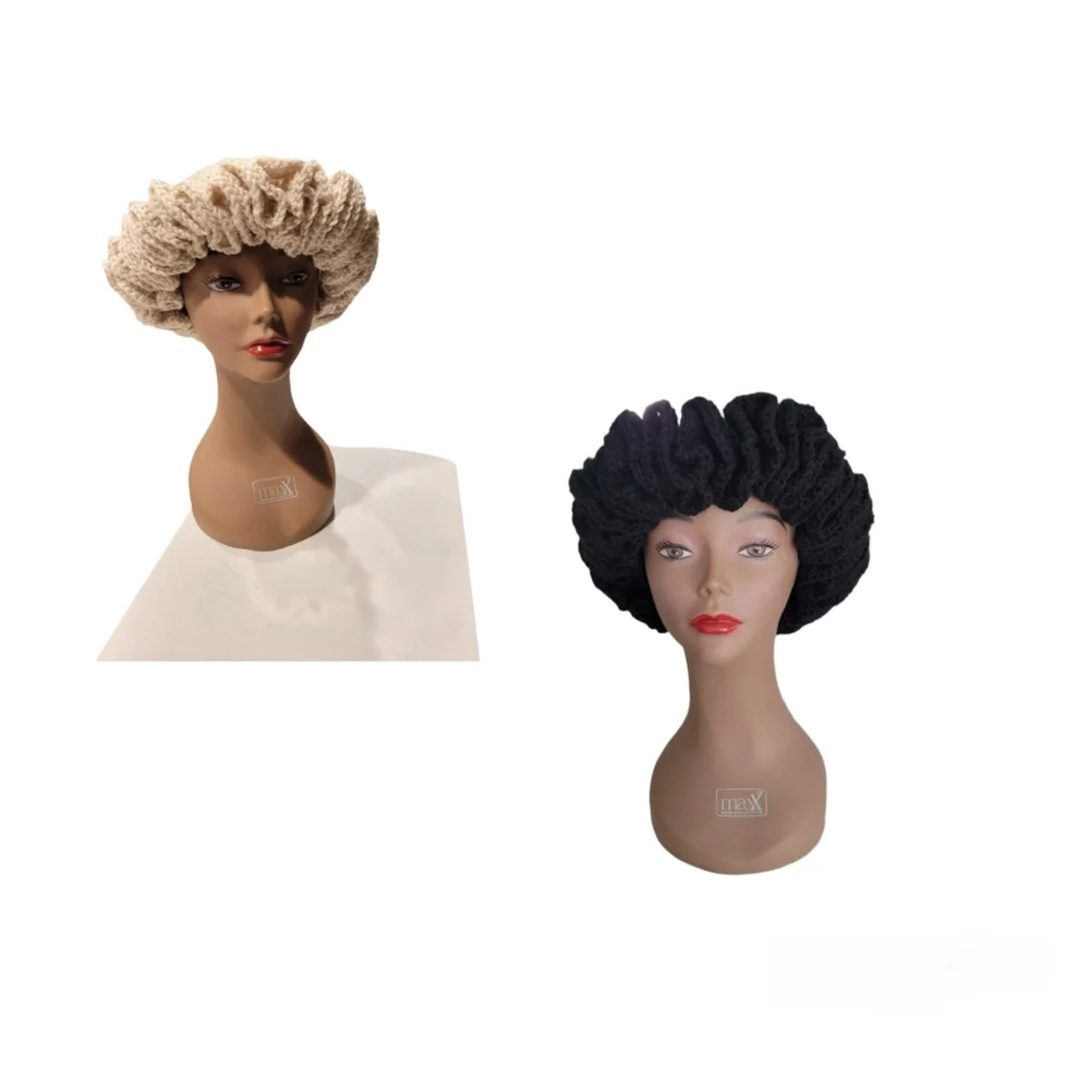 Crochet Ruffle hat - Picture 1 of 3